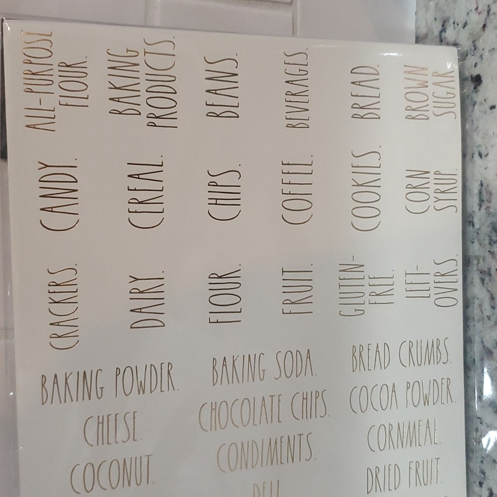 RAE DUNN  ORGANIZING LABELS - Picture 3 of 7